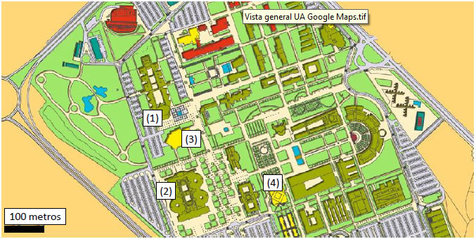 Plano General de la UA (Mapa)